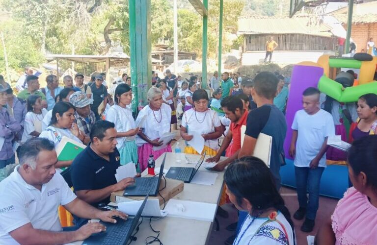 Jornada integral en la comunidad indígena de Coapinola