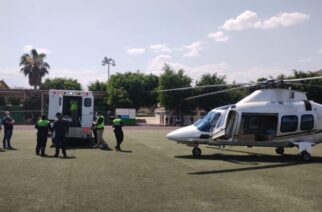 Coordinan Gobierno de Guerrero y la CRUM, traslado aéreo de paciente pediátrico para atención médica integral