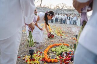 Celebra DIF Guerrero Equinoccio de Primavera 2025 en la Zona Arqueológica de La Organera