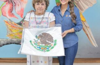 Evelyn Salgado Pineda, se reunió con la subsecretaria de Construcción de Paz