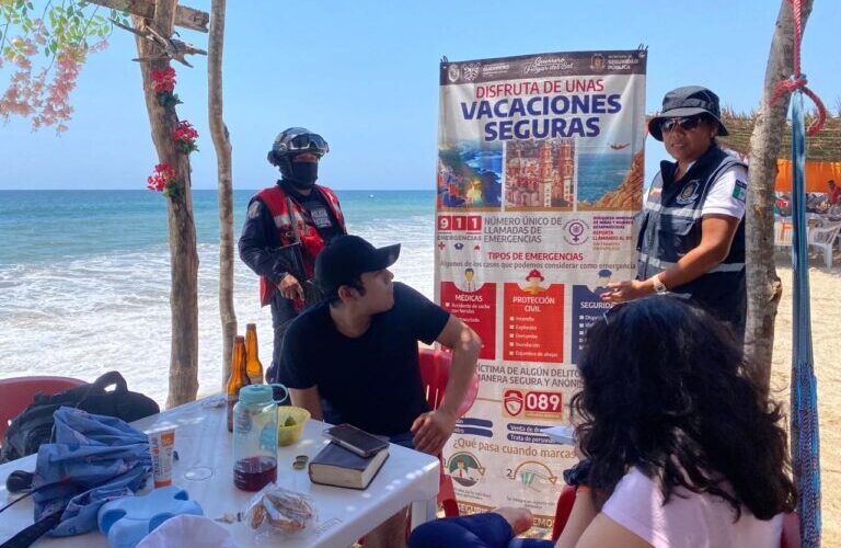 Seguridad y atención ciudadana durante los primeros días del Operativo Vacacional Semana Santa 2025