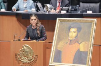 “Alto honor el llamarnos guerrerenses”: Evelyn Salgado rinde homenaje a Vicente Guerrero en Senado de la República