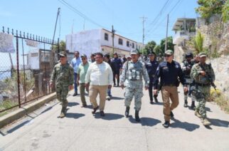 Refuerza gobierno del estado operativo interinstitucional para la prevención del delito en La Mira, Acapulco
