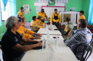 Se reúne Comité Estatal de Manejo del Fuego para evaluar incendio forestal de Cerro Grande de Iguala