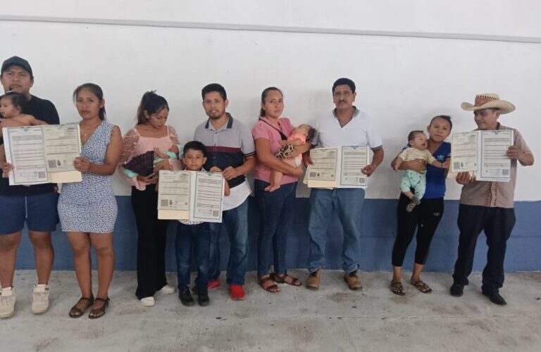 Registro Civil realizó en el municipio de Tecoanapa la Campaña Itinerante de Servicios 2025