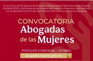 Guerrero contará con Abogadas de las Mujeres para brindar asesoría legal integral y gratuita a las guerrerenses