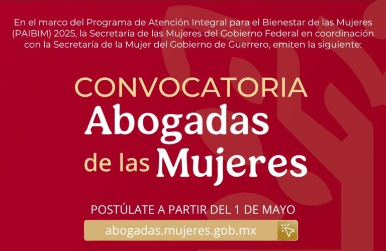 Guerrero contará con Abogadas de las Mujeres para brindar asesoría legal integral y gratuita a las guerrerenses