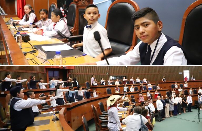 Proteger a la niñez con seguridad y justicia, principal propuesta en el Parlamento Infantil 2025