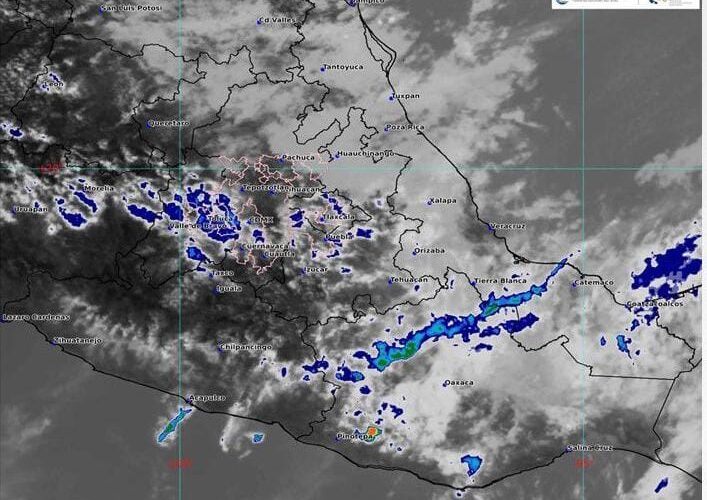 La SGIRPCGRO prevé la ocurrencia de lluvias para las próximas horas en varias regiones del estado