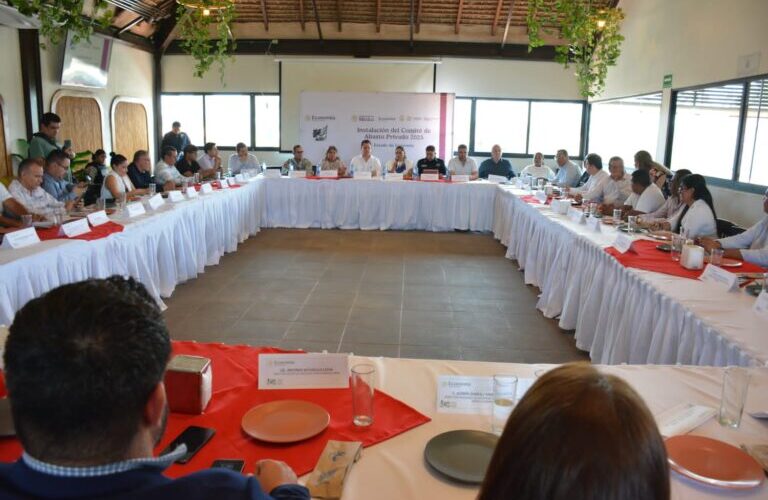 Instalan el Comité de Abasto Privado en Situaciones de Emergencia (PRAPSE) 2025 para garantizar abasto de alimentos