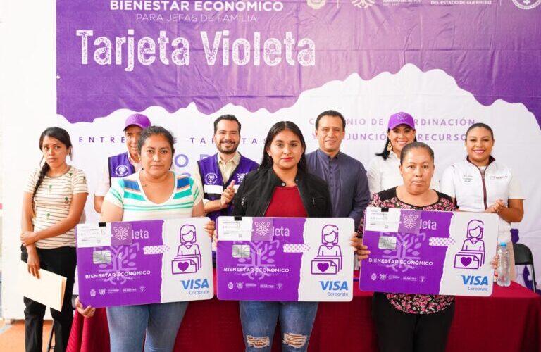 La Tarjeta Violeta fortalece a más mujeres en Taxco