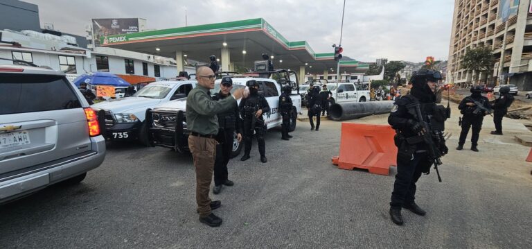 Gobierno del estado refuerza operativo de seguridad en la Costera Miguel Alemán de Acapulco por evento de Acamoto