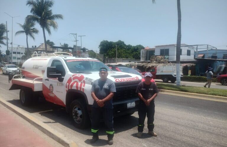 Gobierno del estado desplegó personal en diferentes puntos del puerto