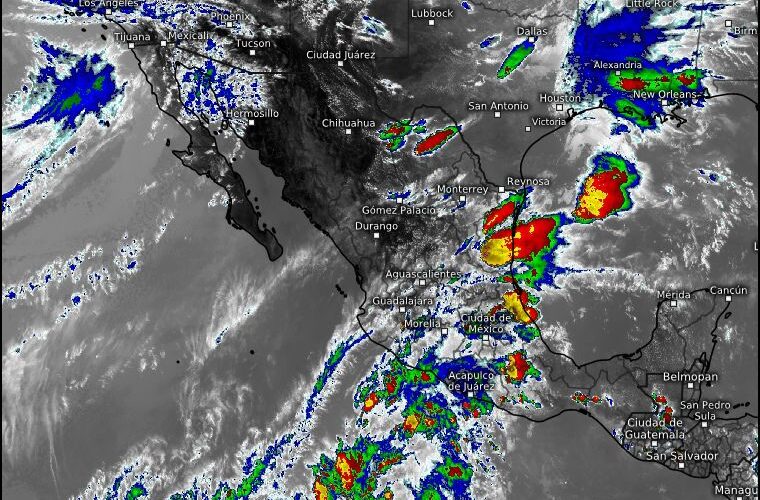 Se forma la depresión tropical Uno-E en el Océano Pacífico