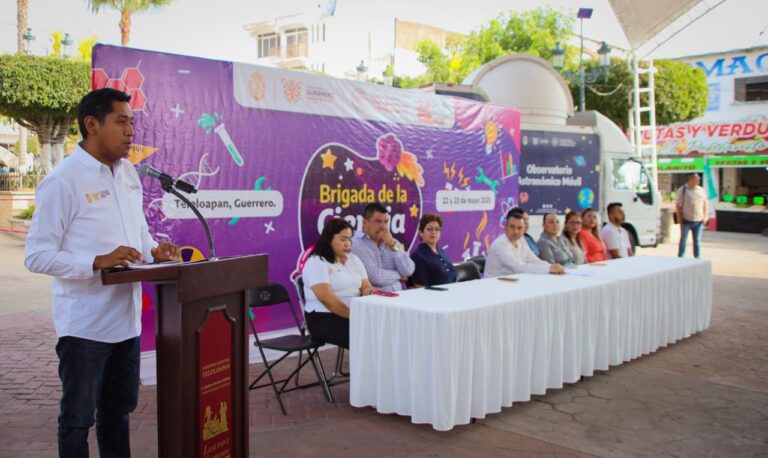 Inaugura COCYTIEG las Brigadas de la Ciencia para la Paz y el Desarrollo en el municipio de Teloloapan