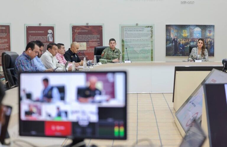 Compromiso firme con la seguridad, desde la Mesa de Coordinación para la Paz en Guerrero