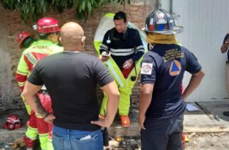 Gobierno del estado atiende reporte de fuga de amoniaco en la ciudad de Tixtla