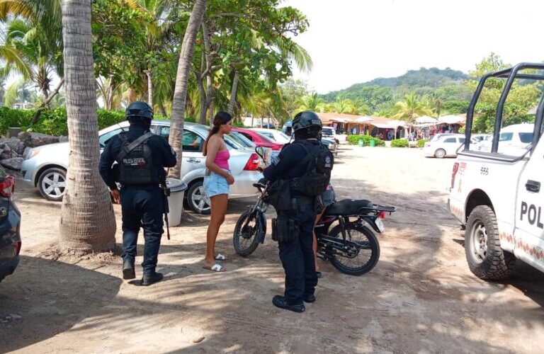 Intensifica SSP Guerrero medidas preventivas y de alerta ante el desarrollo ciclónico en Guerrero