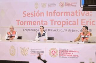 Anuncia Evelyn Salgado suspensión de clases en Guerrero por tormenta “Erick”