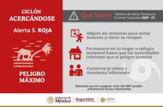 Guerrero entra en fase de Alerta Roja ante la evolución del huracán Erick a categoría 3: Evelyn Salgado