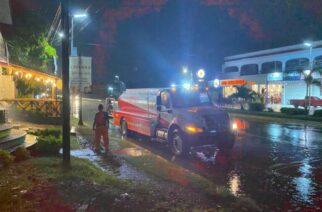 La Secretaría de Gestión Integral de Riesgos y Protección Civil Guerrero implementa acciones preventivas ante las lluvias en Acapulco