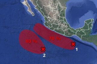 Se pronostica ciclón tropical frente a las costas de Guerrero para este fin de semana