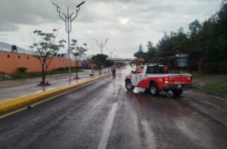 SGIRPCGRO ATIENDE INCIDENTES REGISTRADOS POR TORMENTA LOCAL EN CHILPANCINGO