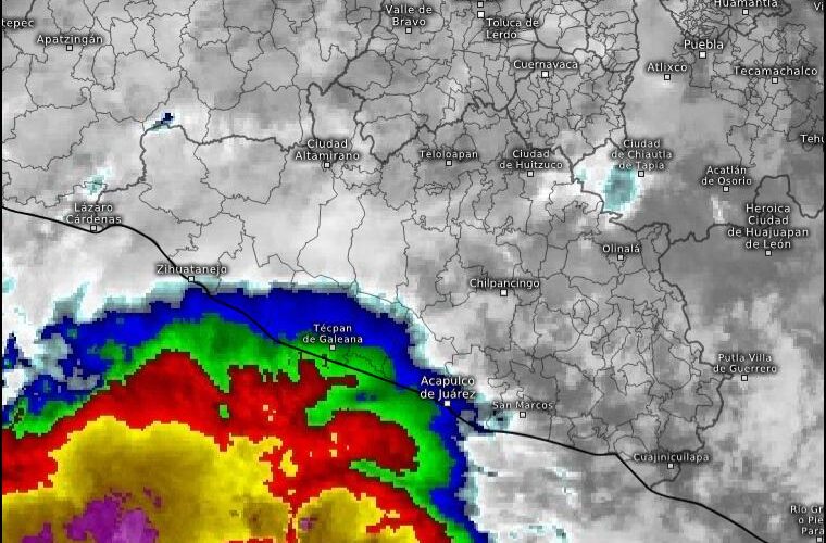El potencial ciclón tropical Cuatro-E generará lluvias intensas en Guerrero a partir de este viernes
