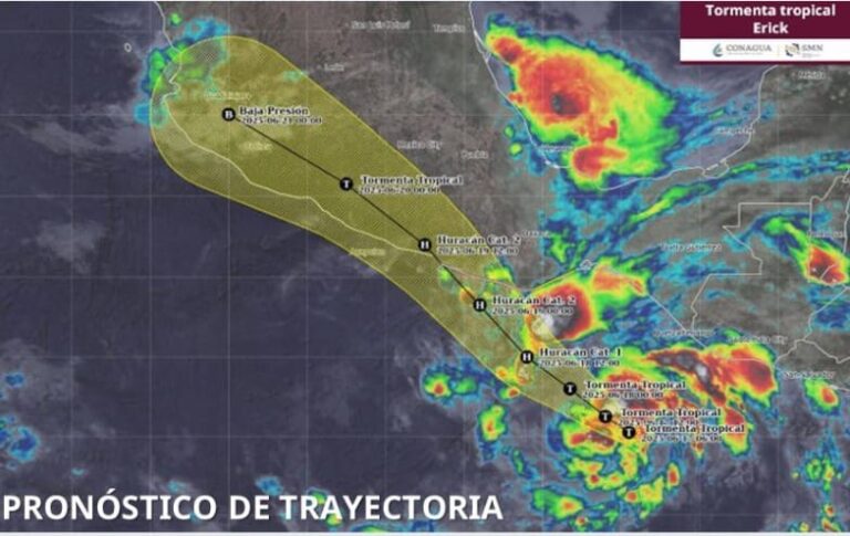 Activa Guerrero protocolos por tormenta tropical “Erick”