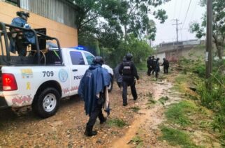 La Policía Estatal mantiene presencia en el municipio de Ometepec, en la región de la Costa Chica