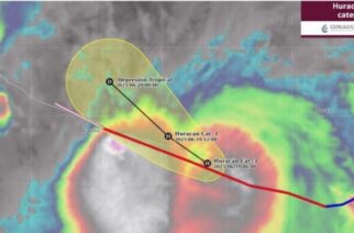 Huracán Erick toca tierra en Oaxaca como categoría 3; Guerrero mantiene alerta máxima y activa refugios temporales