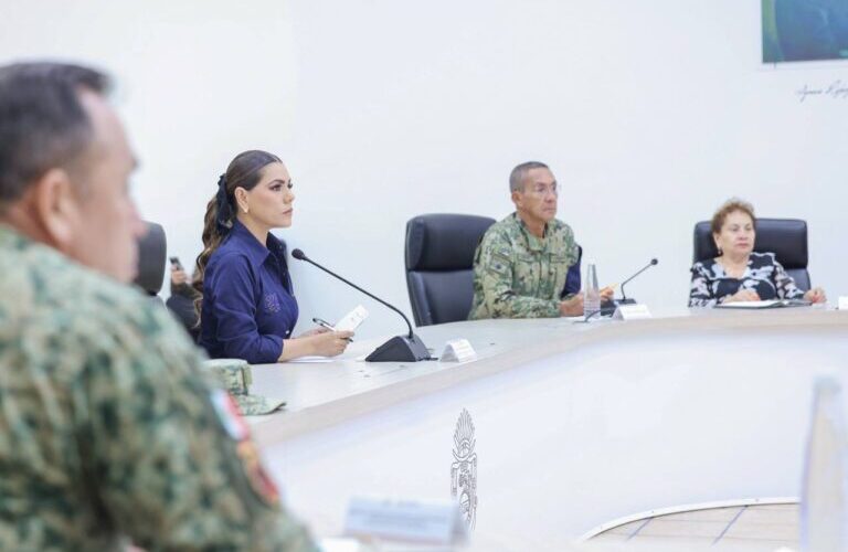 La gobernadora Evelyn Salgado refuerza acciones ante efectos de la tormenta tropical Flossie