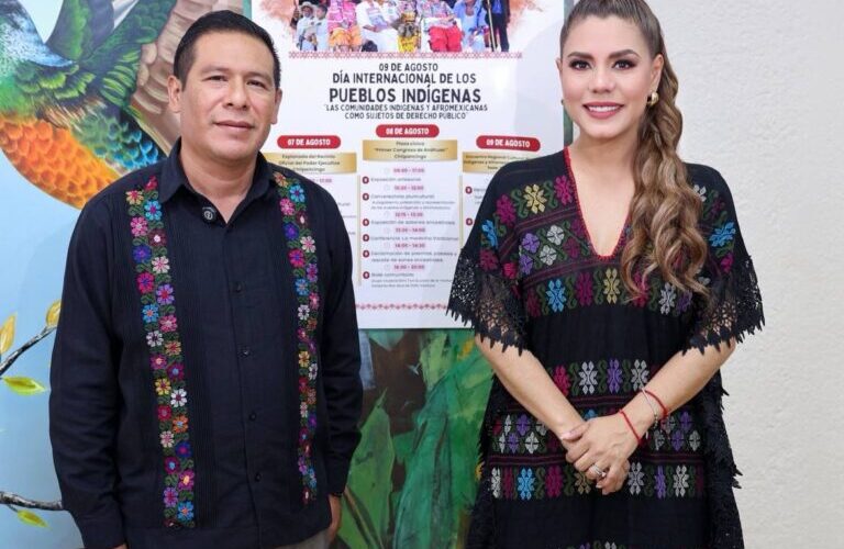 Evelyn Salgado honra riqueza cultural de Guerrero con jornada por el Día Internacional de los Pueblos Indígenas