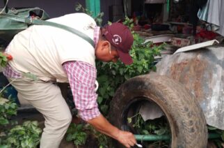 La SSG mantiene acciones preventivas contra dengue por el huracán Erick Chilpancingo