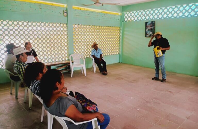 Sagadegro capacita a productores de coco en control del picudo negro