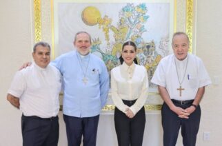 La gobernadora Evelyn Salgado Pineda sostuvo un encuentro con autoridades eclesiásticas de Guerrero