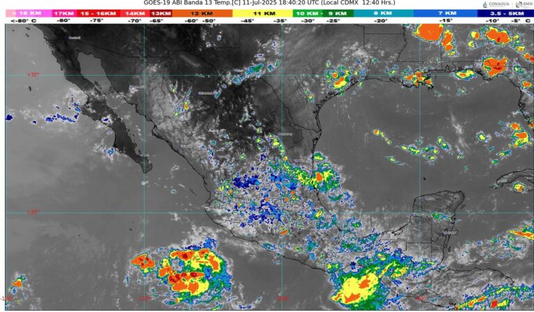 Este viernes se esperan lluvias en varias zonas de Guerrero