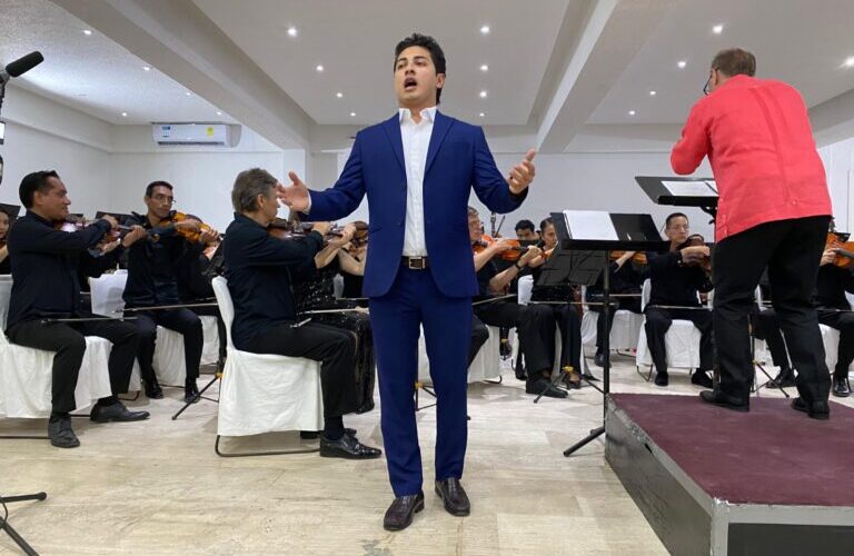 Exitoso concierto de la Filarmónica de Acapulco con el Tenor Acapulqueño Marco Mondragón