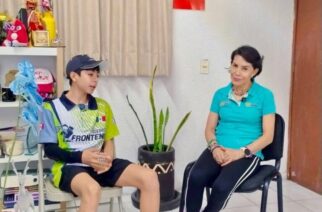 El joven Bernardo Sánchez, originario de Zumpango, representará a México en la “Copa Panamericana de Frontón 30m Infantil-Juvenil”