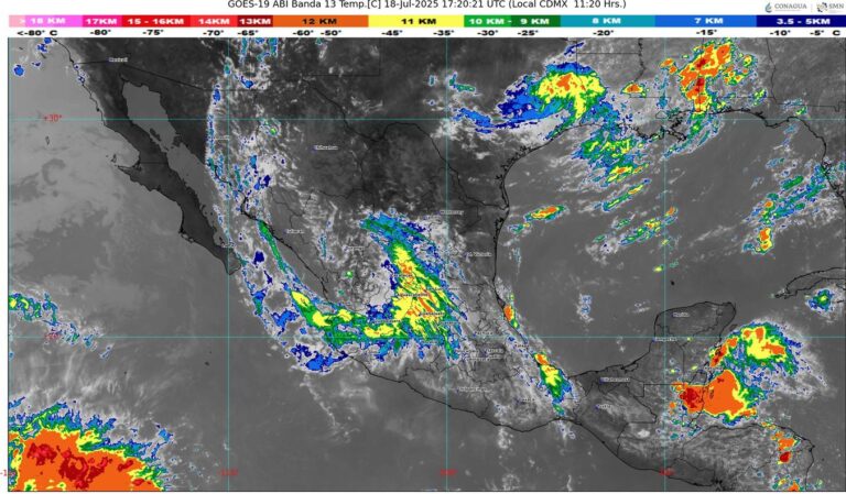 Se pronostican lluvias de ligeras a moderadas para este viernes en Guerrero