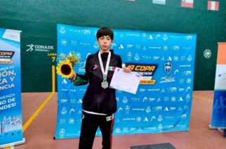 Destaca atleta guerrerense en la Copa Panamericana de Frontón 30m Infantil-Juvenil