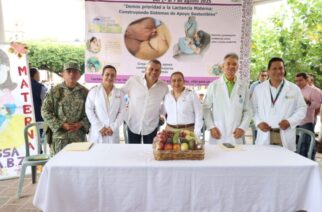 Inaugura la titular de la SSG Semana mundial de la Lactancia Materna