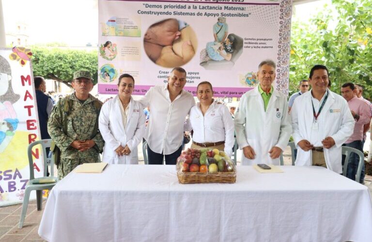 Inaugura la titular de la SSG Semana mundial de la Lactancia Materna