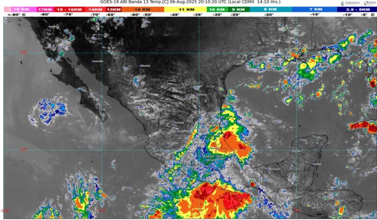 SGIRPCGRO mantiene activos protocolos por desarrollo de Zona de Baja Presión con potencial ciclónico