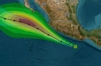 Se forma la Tormenta Tropical “Ivo” frente a las costas de Guerrero