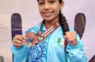 Medalla de bronce para Guerrero, en la Liga Mundial Juvenil de Karate