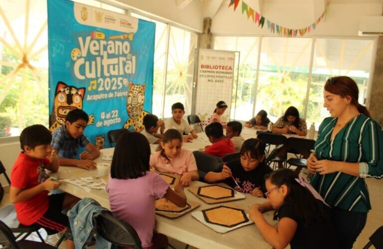 Niñas, niños y adolescentes disfrutan de un Verano Cultural en Acapulco