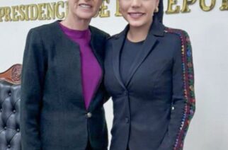 Evelyn Salgado se reúne con Claudia Sheinbaum en sesión de Gabinete de Seguridad Nacional