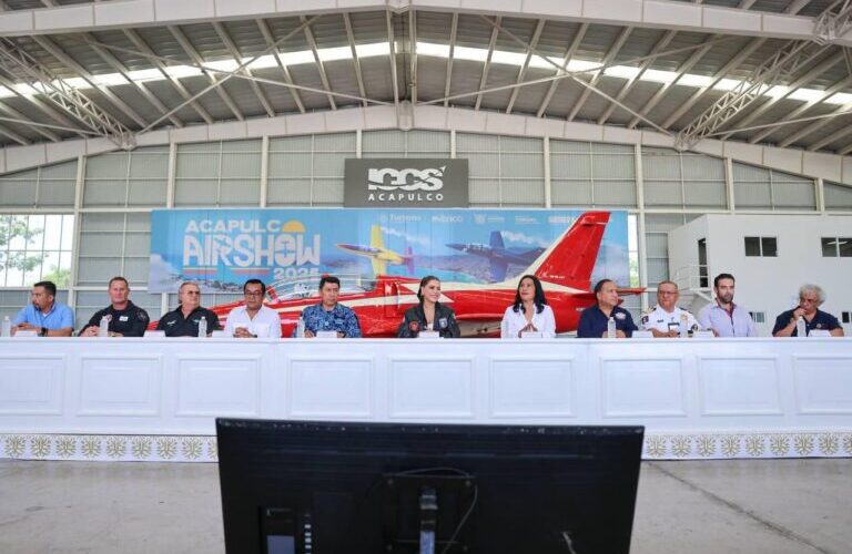Anuncia la gobernadora Evelyn Salgado el Airshow Acapulco 2025