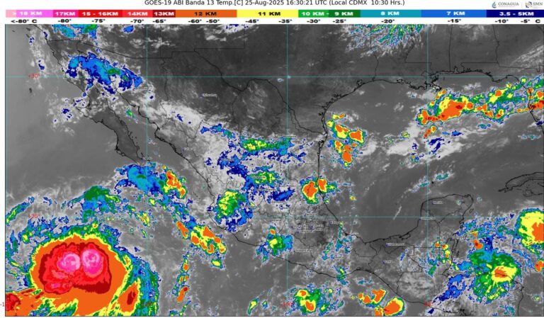 Onda Tropical Número 25 generará lluvias a su paso por Guerrero